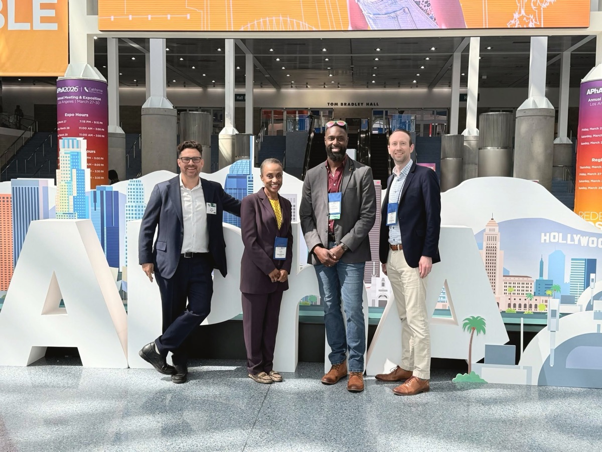 InStockRx team members at the APhA 2026 Annual Meeting in Los Angeles